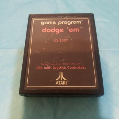 Atari dodge em cassette game