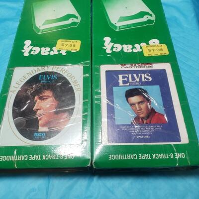 Elvis Presley 8 tracks sealed lot of 2