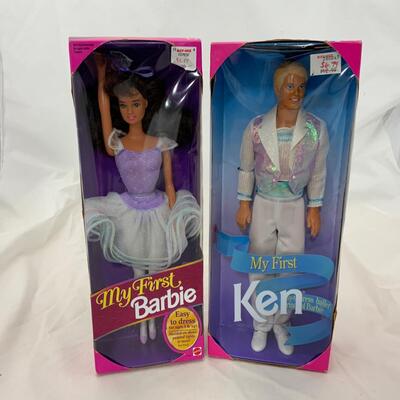 -162- My First Barbie (1993) | My First Ken (1992)