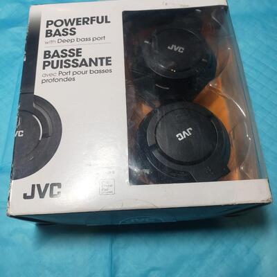 JVC powerful base earphones