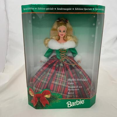 -172- Happy Holidays Gala Barbie (1995)