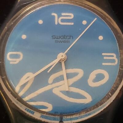 swatch watch working 1980s