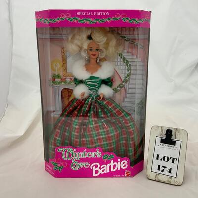 -174- Winterâ€™s Eve Barbie (1994) | Special Edition