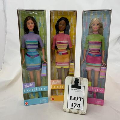 -175- Boutique Barbies (2002) | Complete Set of 3