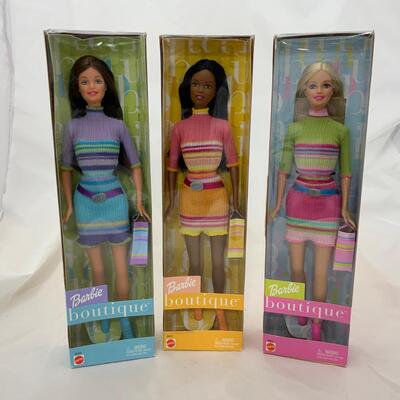 -175- Boutique Barbies (2002) | Complete Set of 3