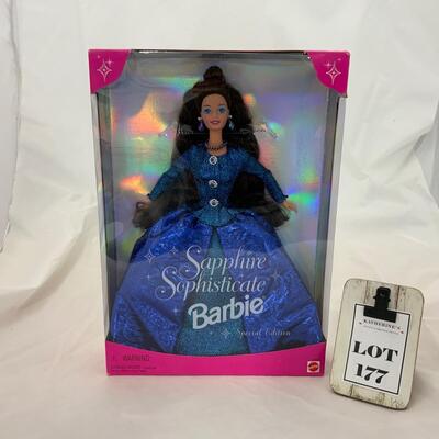 -177- Sapphire Sophisticate Barbie (1997)