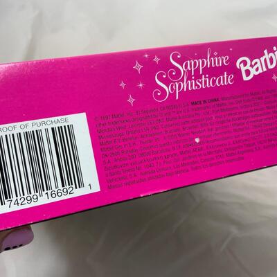-177- Sapphire Sophisticate Barbie (1997)