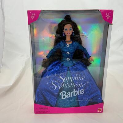 -177- Sapphire Sophisticate Barbie (1997)