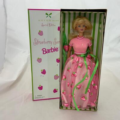 -180- Strawberry Sorbet Barbie (1998) | Avon