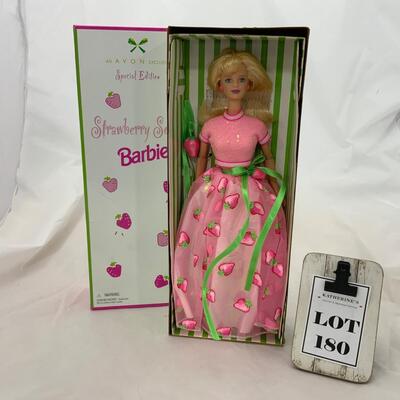 -180- Strawberry Sorbet Barbie (1998) | Avon