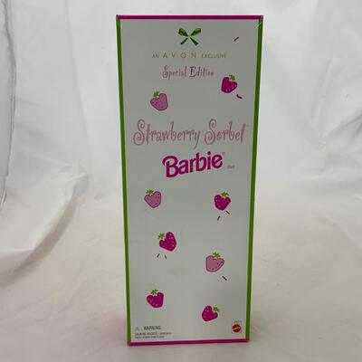 -180- Strawberry Sorbet Barbie (1998) | Avon