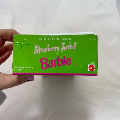 -191- Strawberry Sorbet Barbie (1998) | Avon
