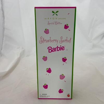 -191- Strawberry Sorbet Barbie (1998) | Avon