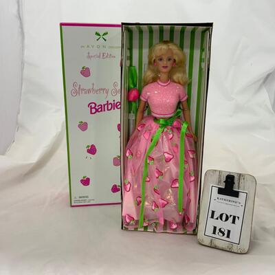 -191- Strawberry Sorbet Barbie (1998) | Avon