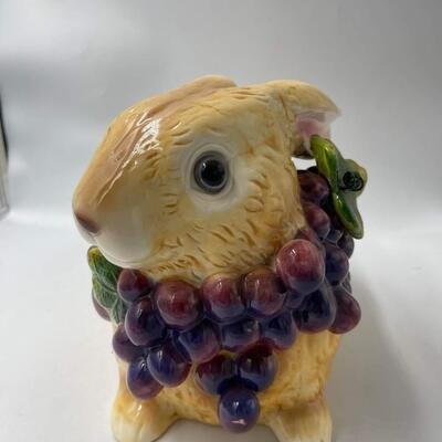 Rabbit  Cookie Jar