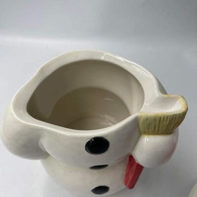 Snowman Cookie Jar