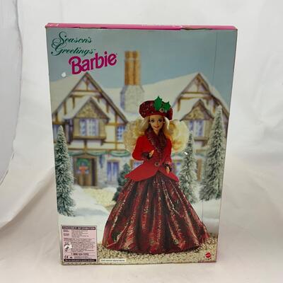 -192- Seasonâ€™s Greetings Barbie (1994) | Limited Edition