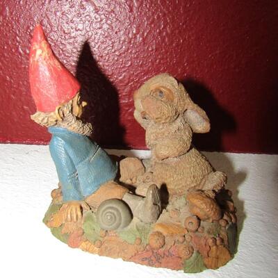 LOT 73  TWO CAIRN GNOMES 