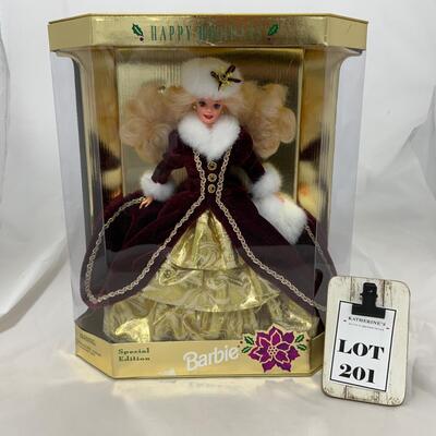 -201- Happy Holidays Barbie (1996)