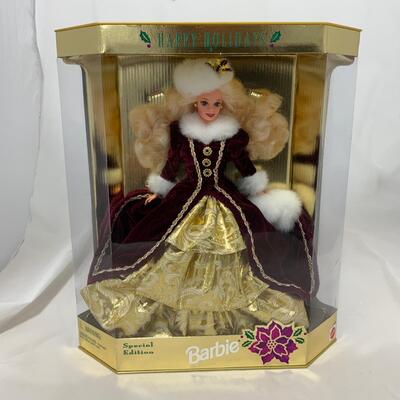 -202- Happy Holidays Barbie (1996)