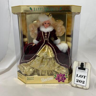 -202- Happy Holidays Barbie (1996)