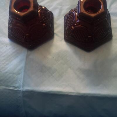 Avon Cape Cod candlesticks