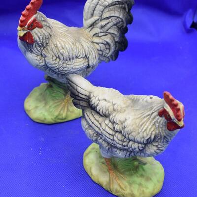 Rooster & Hen Lot H111 H113 H122