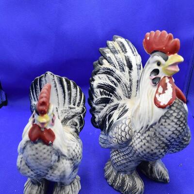 Rooster & Hen Lot H111 H113 H122