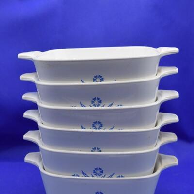 6 piece corning ware