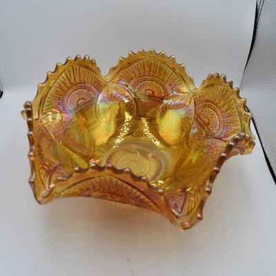 Orange and Purple glassware