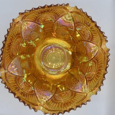 Orange and Purple glassware