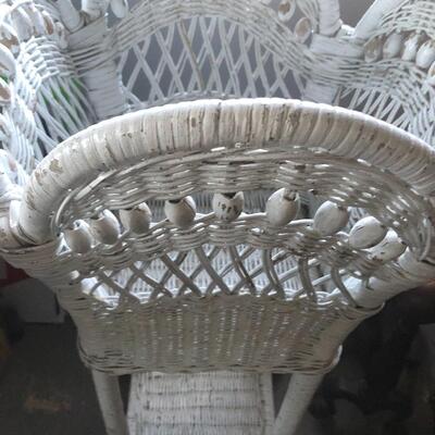 Wicker planter