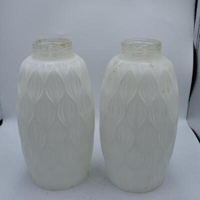 2 Oil Lamp shades