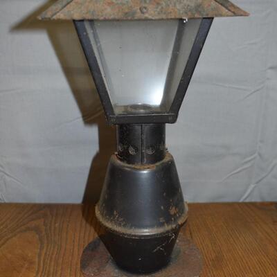 Top Oil lamp for pole