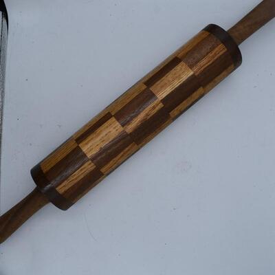 2 Tone rolling pin