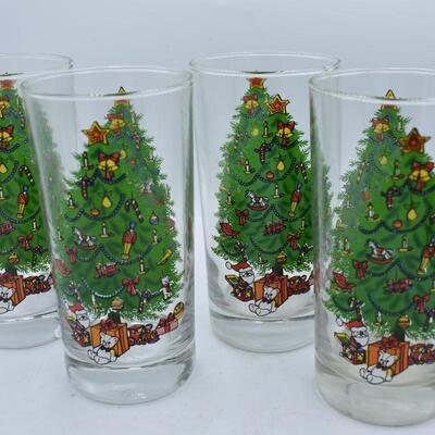 Christmas glasses