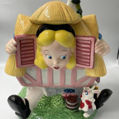 Alice in Wonderland Cookie Jar