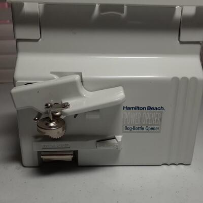 Hamilton Beach power opener under cabinet can opener