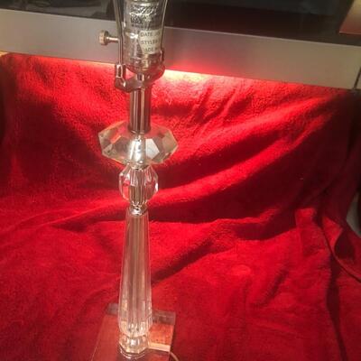 Lucite lamp