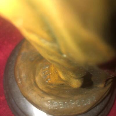 Bronze statue