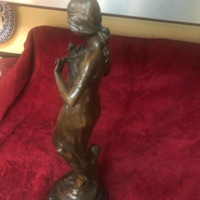 Bronze statue