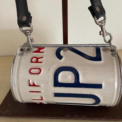 ST Vintage license plate purse