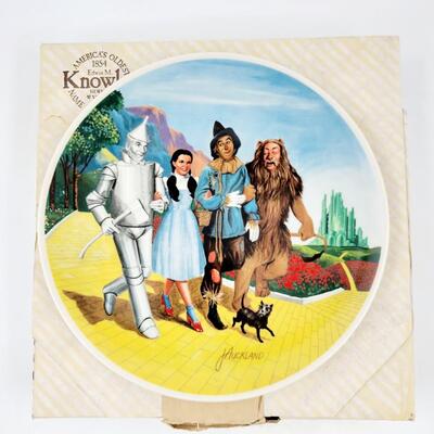 KNOWLES "THE GRAND FINALE" WIZARD OF OZ COLLECTORS PLATE