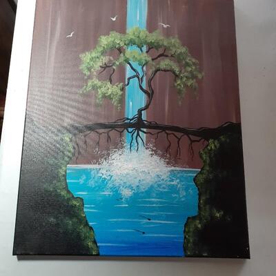 Hand painted Tree painting
