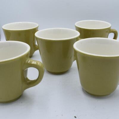Avocado green mugs