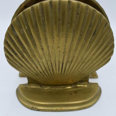 Sea shell book ends