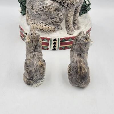 Timberwolf Cookie Jar Set of 3