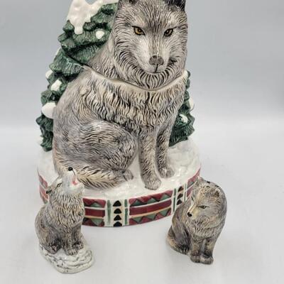 Timberwolf Cookie Jar Set of 3