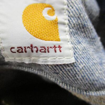 Carhartt Jean Jacket 19 Inches Arm Pit To Arm Pit