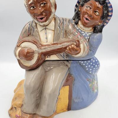 Rick Wisecarver Black Couple with Banjo